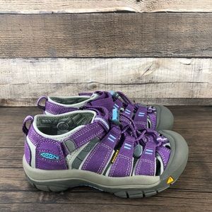 Keen Newport H2 Waterproof Sandals Purple Toddler Girls Size 13C